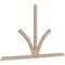 Ekena Millwork Richland Smooth Timber Gable Bracket, Douglas Fir, 96"W x 56"H x 1 1/2"D x 3 1/2"F, 14/12 Pitch GBW096X56X0204RIC00SDF - alternate 4